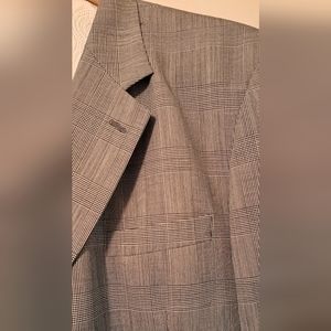 FRANCO LOTTI Men's Suit  Glen Plaid Pattern 46R 38X30